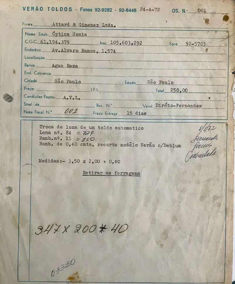 O Primeiro Pedido da Verão Toldos O Primeiro Pedido da Verão Toldos